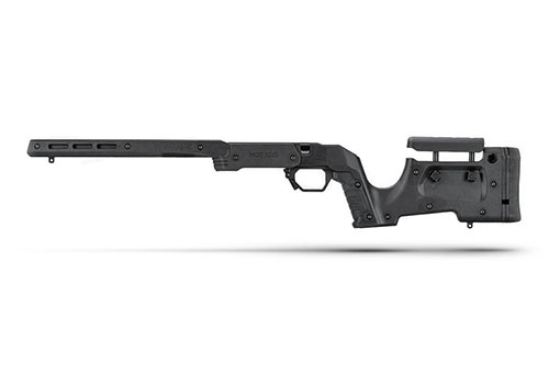 Le châssis XRS offre un confort traditionnel avec une construction en aluminium de qualité aéronautique, grip interchangeable et compatibilité AICS.